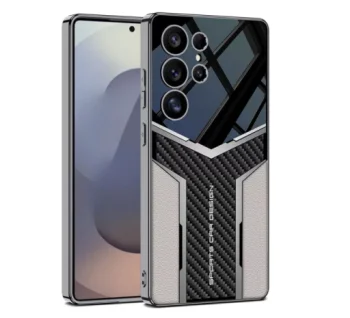 Чехол для Samsung Galaxy S24 Ultra, чёрно-серый