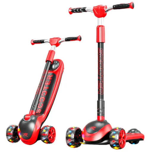 Детский самокат Scooter CEH-A003, красный