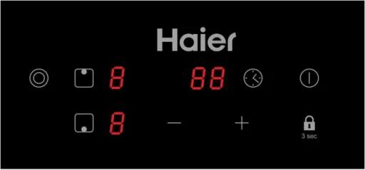 Варочная панель Haier HHY-C32DVB 3200 Вт, чёрный
