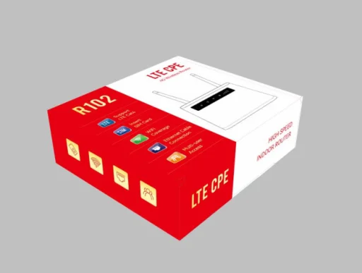 Wi-Fi роутер LTE CPE R102, белый