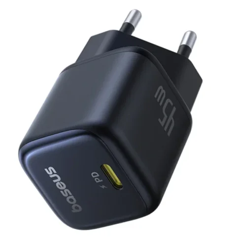 Зарядное устройство Baseus PicoGo GaN Fast Charger Type-C 45W, черный
