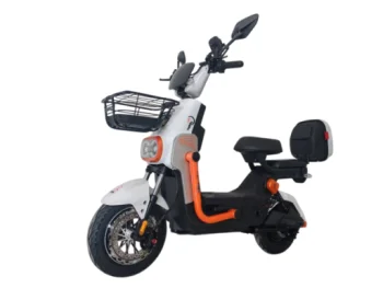 Электроскутер Tajbike 1000W, бело-оранжевый