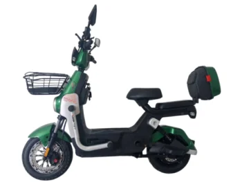 Электроскутер Tajbike 1000W, бело-зелёный