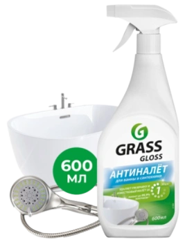 Чистящее средство для ванной и сантехники Grass Gloss, 600 мл