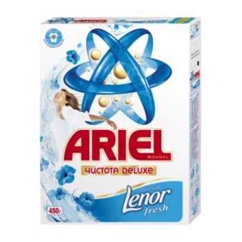 Стиральный порошок Ariel Чистота Deluxe Ручная стирка, 450 г