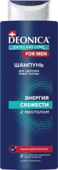 Шампунь для волос Deonica for men энергия свежести, 380 мл