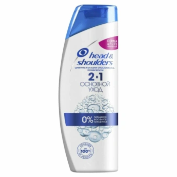 Шампунь для волос Head&Shoulders Основной Уход 2 в 1, 400 мл