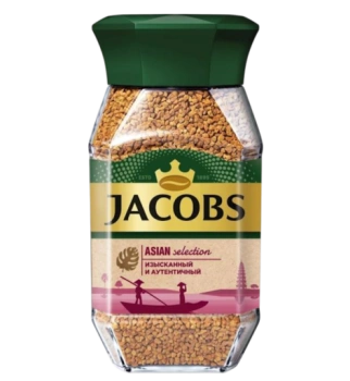 Кофе растворимый Jacobs Asian Selection изысканный и аутентичный, 90 г