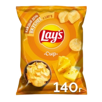 Чипсы Картофельные Lay's Сыр, 140 гр