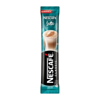 Кофе растворимый порционный Nescafe classic Latte 3 в 1, 18 г
