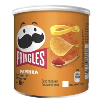 Чипсы Картофельные Pringles Паприка, 40 гр