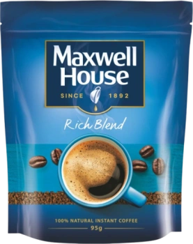 Кофе растворимый Maxwell House Rich blend, 95 г