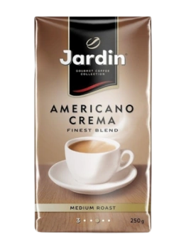 Кофе молотый Jardin Americano crema, 250 г