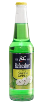 Газированный напиток Rc Cola Green Apple, 0.33 л