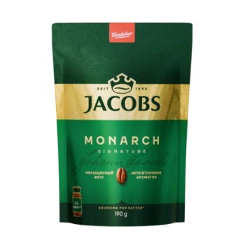 Кофе растворимый Jacobs Monarch Signature, 190 г