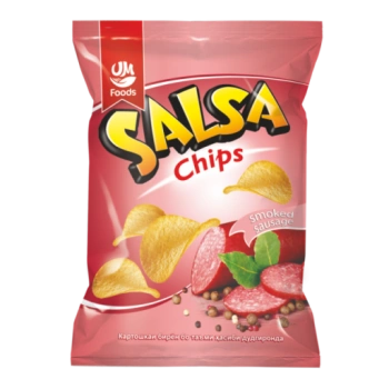 Чипсы Картофельные Salsa Салями, 60 гр 