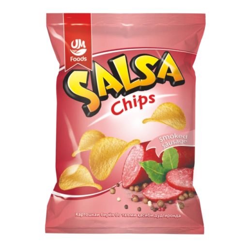 Чипсы Картофельные Salsa Салями, 30 гр