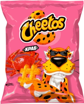 Кукурузные палочки Cheetos краб, 50 гр