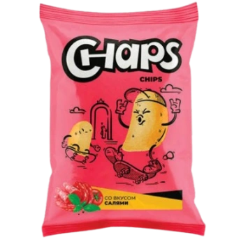Чипсы Картофельные Chaps салями, 30 гр