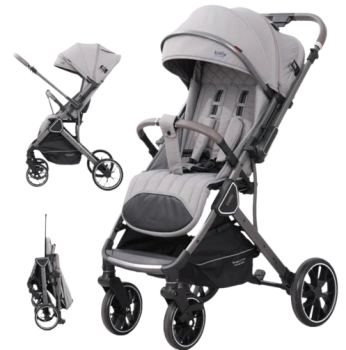 Детская коляска Kidilo K101, серый