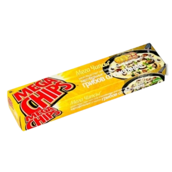 Чипсы Картофельные пластины Megachips грибы и сметана, 50 гр