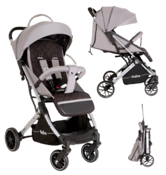 Детская коляска Kidilo K12, серый