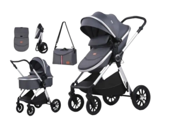Детская коляска Kidilo M6, тёмно-серый