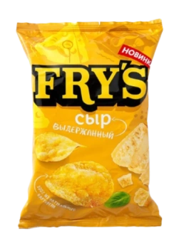 Чипсы Картофельные Fry's выдержанный сыр, 70 гр
