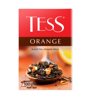 Чай листовой чёрный Tess Orange, 100 г