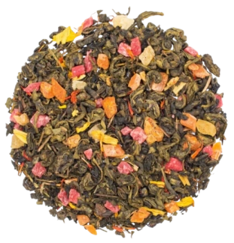 Чай листовой зелёный Beta Tea Фруктовый микс, 1 кг