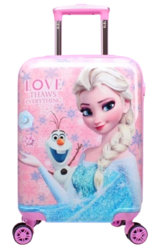 Детский чемодан Disney Холодное сердце, розовый