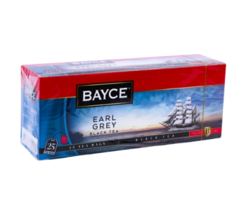 Чай чёрный Bayce earl grey с ароматом бергамота, 25 пак.