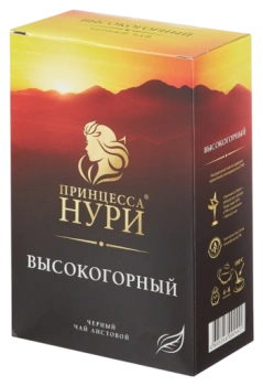 Чай листовой чёрный Принцесса Нури Высокогорный, 100 г