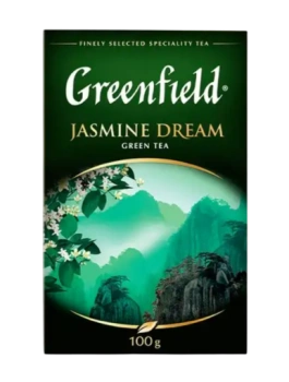 Чай листовой зелёный Greenfield Jasmine Dream, 100 г