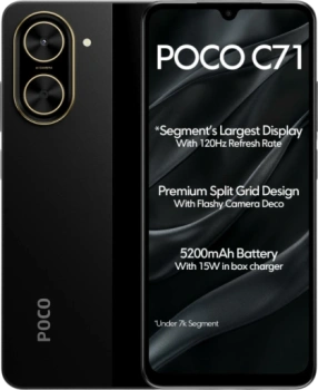 Купить Xiaomi Poco C71 3/64 GB, чёрный — Alif Shop