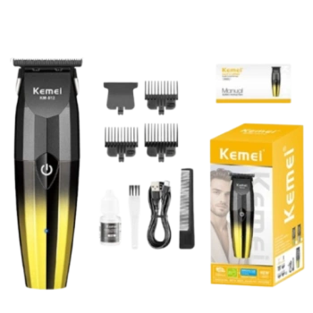 Машинка для стрижки Kemei KM-512, золотисто-чёрный
