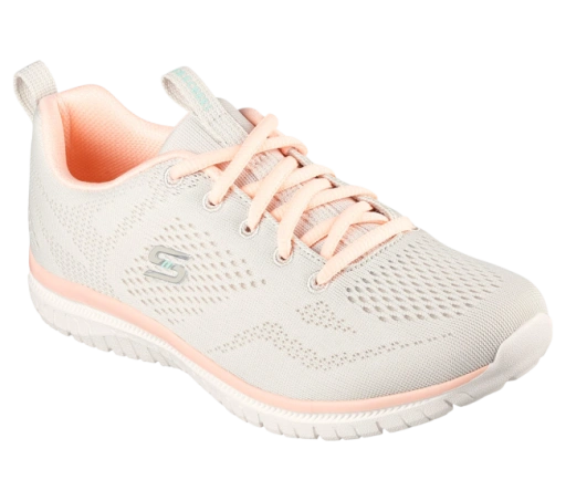 Кроссовки SKECHERS 104412 35.5 размер, персиковый