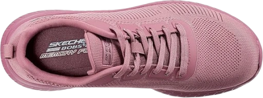 Кроссовки SKECHERS BOBS Squad Chaos Face Off 117209 38.5 размер, пудрово-розовый