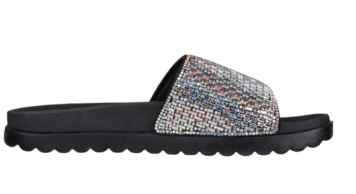 Женские шлепанцы Skechers119382 40.5 размер, чёрный