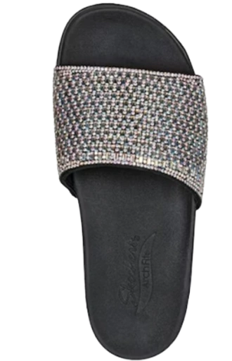 Женские шлепанцы Skechers119382 41 размер, чёрный