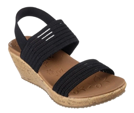Босоножки Skechers 119571 42 размер, чёрный
