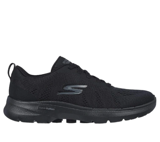 Кроссовки SKECHERS GO WALK 6 124623 39 размер, чёрный