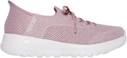 Кроссовки SKECHERS Abbie Wide Fit 124721 41 размер, пудрово-розовый