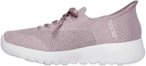 Кроссовки SKECHERS Abbie Wide Fit 124721 38.5 размер, пудрово-розовый