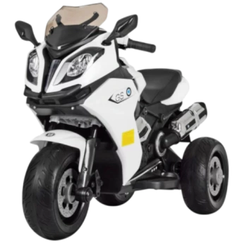 Детский мотоцикл Bambi M 3913-1, белый