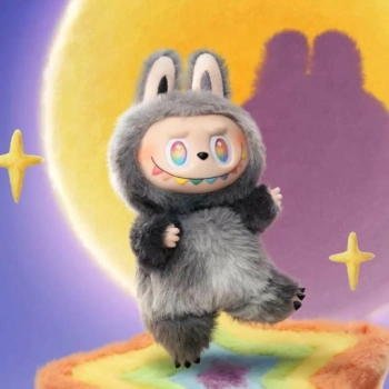 Брелок-игрушка Labubu THE MONSTERS Big into energy, чёрный
