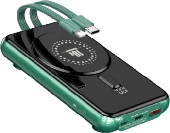 Внешний аккумулятор Remax Power Bank RPP-268 10000 мА⋅ч, зелёный