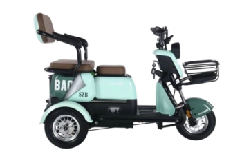 Электроскутер EcoDrive X5 600W, зелёный