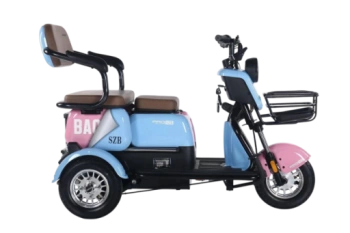 Электроскутер EcoDrive X5 600W, голубой