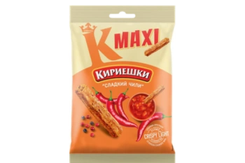 Сухарики Кириешки Maxi со вкусом "Сладкий чили", 60 г    
